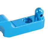 Aluminum Alloy Rear Body Pillar Rear Dust Cover Bracket for 14302 1:14 14301 Blue