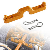 Aluminum Alloy Rear Body Pillar Rear Dust Cover Bracket for 14302 1:14 14301 Gold