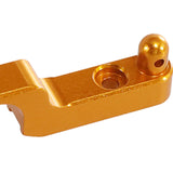Aluminum Alloy Rear Body Pillar Rear Dust Cover Bracket for 14302 1:14 14301 Gold