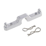 Aluminum Alloy Rear Body Pillar Rear Dust Cover Bracket for 14302 1:14 14301 Silver