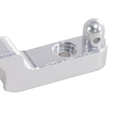 Aluminum Alloy Rear Body Pillar Rear Dust Cover Bracket for 14302 1:14 14301 Silver