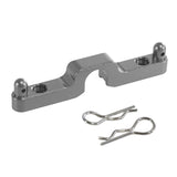 Aluminum Alloy Rear Body Pillar Rear Dust Cover Bracket for 14302 1:14 14301 Titanium color