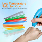 160x 3D Printing Pen Filament Set Drawing Children Art Activity 3D Pen Refll