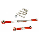 Maxbell 2 Pieces RC Car Steering Links Metal Steering Linkage for 1:16 Scale C14 B36