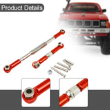 Maxbell 2 Pieces RC Car Steering Links Metal Steering Linkage for 1:16 Scale C14 B36