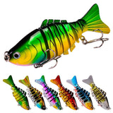 Maxbell 5 Pieces Fishing Lures Gifts Professionals Lifelike Beginners Swimming Lures