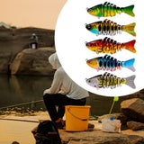 Maxbell 5 Pieces Fishing Lures Gifts Professionals Lifelike Beginners Swimming Lures