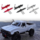 Maxbell 1:16 RC Car Front and Rear Axles Assembly Sturdy Spare Parts for WPL B24 B16 Red