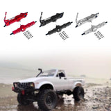 Maxbell 1:16 RC Car Front and Rear Axles Assembly Sturdy Spare Parts for WPL B24 B16 Red