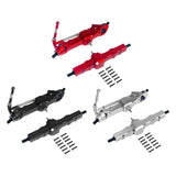 Maxbell 1:16 RC Car Front and Rear Axles Assembly Sturdy Spare Parts for WPL B24 B16 Red