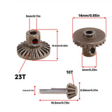 Maxbell Metal Bridge Gear Set Front Rear Axle Gear RC Car Parts for 1/12 D90 D91 D96