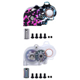 Maxbell 1/10 Scale RC Crawler Gearbox Part for Hobby 1/10 RC Crawler Car Truck Model Clear