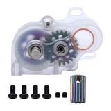 Maxbell 1/10 Scale RC Crawler Gearbox Part for Hobby 1/10 RC Crawler Car Truck Model Clear