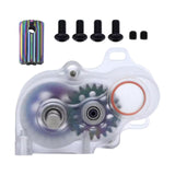 Maxbell 1/10 Scale RC Crawler Gearbox Part for Hobby 1/10 RC Crawler Car Truck Model Clear
