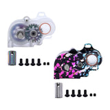 Maxbell 1/10 Scale RC Crawler Gearbox Part for Hobby 1/10 RC Crawler Car Truck Model Clear