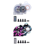 Maxbell 1/10 Scale RC Crawler Gearbox Part for Hobby 1/10 RC Crawler Car Truck Model Clear