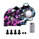Maxbell 1/10 Scale RC Crawler Gearbox Part for Hobby 1/10 RC Crawler Car Truck Model Black Blue Purple
