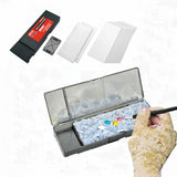 Maxbell Model Coloring Wet Tray Wet Palette for Model Paint Miniatures Painting Kids