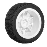 Maxbell 4Pcs 1/10 RC Car Tires RC Modification Accessory Sturdy RC Parts Accessories white