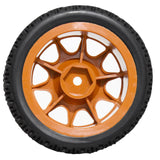 Maxbell 4Pcs 1/10 RC Car Tires RC Modification Accessory Sturdy RC Parts Accessories brown