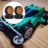 Maxbell 4Pcs 1/10 RC Car Tires RC Modification Accessory Sturdy RC Parts Accessories brown
