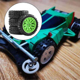 Maxbell 4x 1/18 RC Car Wheels and Tires Easy to Install High Performance Green