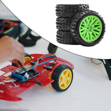 Maxbell 4x 1/18 RC Car Wheels and Tires Easy to Install High Performance Green