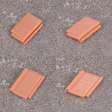 Maxbell 108Pcs Mini Roof Tiles Architectural Sand Table Components DIY Building Sets