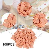 Maxbell 108Pcs Mini Roof Tiles Architectural Sand Table Components DIY Building Sets