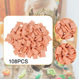 Maxbell 108Pcs Mini Roof Tiles Architectural Sand Table Components DIY Building Sets