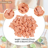 Maxbell 108Pcs Mini Roof Tiles Architectural Sand Table Components DIY Building Sets