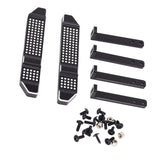 Maxbell 1/12 RC Car Pedals Portable Replacement Professional 1 Pair for D90 D91 D99S Black