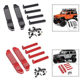Maxbell 1/12 RC Car Pedals Portable Replacement Professional 1 Pair for D90 D91 D99S Black