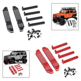 Maxbell 1/12 RC Car Pedals Portable Replacement Professional 1 Pair for D90 D91 D99S Black
