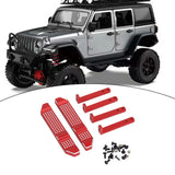 Maxbell 1/12 RC Car Pedals Portable Replacement Professional 1 Pair for D90 D91 D99S Red
