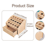 Maxbell Paint Rack Stand Paint Holder Organiser for Brushes Accessories DIY Assembly