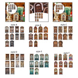 Maxbell 10 Pieces Scrapbook Paper Classic Vintage for Gift Wrapping DIY Arts Collage style A