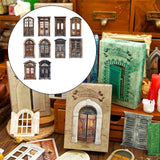 Maxbell 10 Pieces Scrapbook Paper Classic Vintage for Gift Wrapping DIY Arts Collage style A