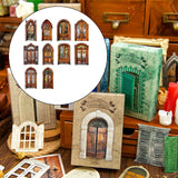 Maxbell 10 Pieces Scrapbook Paper Classic Vintage for Gift Wrapping DIY Arts Collage style B