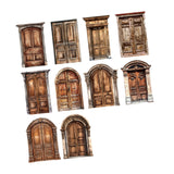 Maxbell 10 Pieces Scrapbook Paper Classic Vintage for Gift Wrapping DIY Arts Collage style C