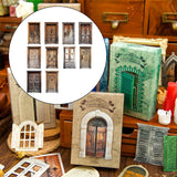 Maxbell 10 Pieces Scrapbook Paper Classic Vintage for Gift Wrapping DIY Arts Collage style D