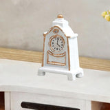 Maxbell 1:12 Scale Dollhouse Miniature Clock Simulation for Sitting Room Living Room