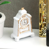 Maxbell 1:12 Scale Dollhouse Miniature Clock Simulation for Sitting Room Living Room