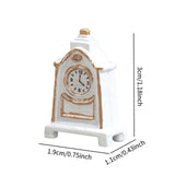Maxbell 1:12 Scale Dollhouse Miniature Clock Simulation for Sitting Room Living Room
