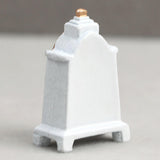 Maxbell 1:12 Scale Dollhouse Miniature Clock Simulation for Sitting Room Living Room