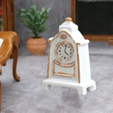 Maxbell 1:12 Scale Dollhouse Miniature Clock Simulation for Sitting Room Living Room