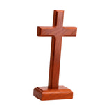 Maxbell Wooden Cross Sign Crafts Christian Jesus Cross for Living Room Office Indoor