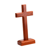 Maxbell Wooden Cross Sign Crafts Christian Jesus Cross for Living Room Office Indoor