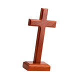 Maxbell Wooden Cross Sign Crafts Christian Jesus Cross for Living Room Office Indoor