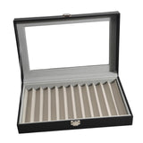 Maxbell Pen Display Box Premium Multipurpose Pen Collection Case for Shop Home Study 12 Grids